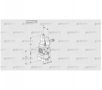 VAD1-/15R/NPGR-100B (88027495) Газовый клапан с регулятором давления Kromschroder