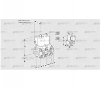 VCS1E15R/15R05NNQSL3/PPBY/PPPP (88106653) Сдвоенный газовый клапан Kromschroder