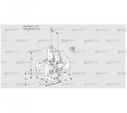 VAD2E40F/40F05D-100VWR/PP/PP (88102135) Газовый клапан с регулятором давления Kromschroder