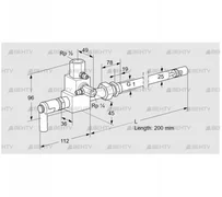 ZMI 25TB200N (84234025) Пилотная горелка Kromschroder