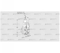 VAS2T40N/LQGR (88012830) Газовый клапан Kromschroder