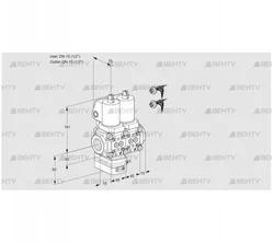 VCD1E15R/15R05D-100NWSL7/PPPP/PPPP (88103878) Регулятор давления Kromschroder