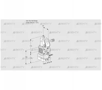 VAG2-/40R/NQAE (88003606) Газовый клапан с регулятором соотношения Kromschroder