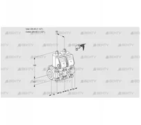 VCS3E40R/40R05NNWR/PPPP/PPPP (88102692) Сдвоенный газовый клапан Kromschroder