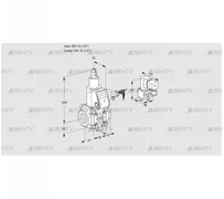 VAS115R/LW (88016524) Газовый клапан Kromschroder