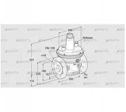 VAR 100F05-2 (86054071) Стабилизатор давления Kromschroder