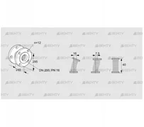 EKO 200F100P (03262073) Газовый компенсатор Kromschroder