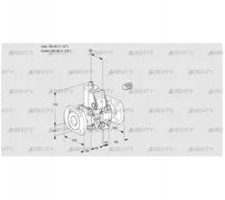 VAS2E40F/40F05NVWR/PP/PP (88102460) Газовый клапан Kromschroder