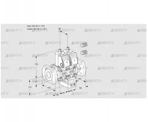 VCD2E40F/40F05ND-100WR3/PPPP/PPPP (88101261) Регулятор давления Kromschroder