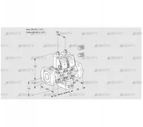 VCG2E40F/40F05NGEWR3/PPPP/PPPP (88101244) Клапан с регулятором соотношения Kromschroder