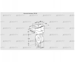 IBG80W05/20-07Q2T (88302158) Дроссельная заслонка Kromschroder