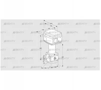 RV 3/GML10W60S1 (86060600) Регулирующий клапан Kromschroder